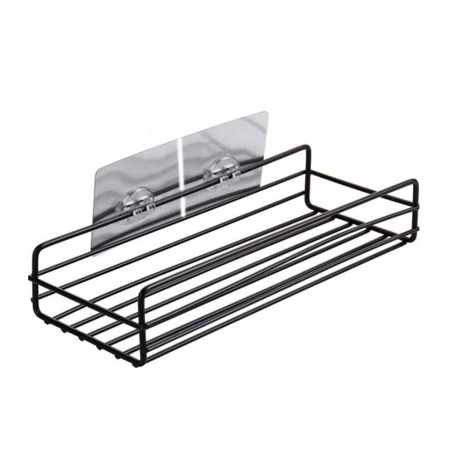 1764 Multipurpose Wall Mount Metal Bathroom Shelf And Rack For Home And Kitchen. Default Title - Anthro Bazaar