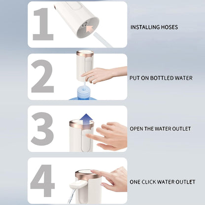 Usb Rechargeable Automatic Water Dispenser For 20 Litre Bottle (1 Pc) Default Title - Anthro Bazaar