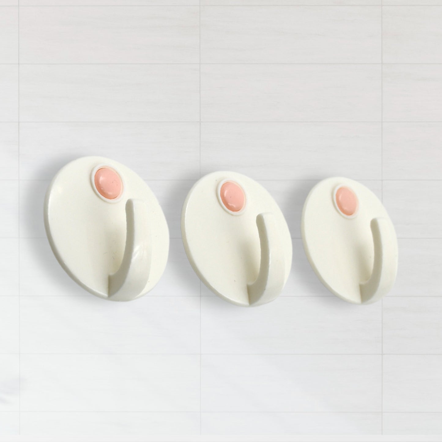 Multipurpose Strong Hook Self-adhesive Hooks For Wall Heavy Duty Hook Sticky Hook Household For Home Decorative Hooks Bathroom All Type Wall Use Hook Suitable For Bathroom Kitchen Office Default Title - Anthro Bazaar
