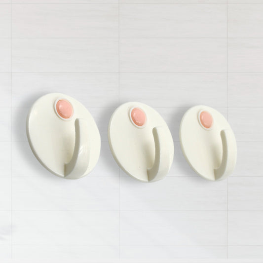 Multipurpose Strong Hook Self-adhesive Hooks For Wall Heavy Duty Hook Sticky Hook Household For Home Decorative Hooks Bathroom All Type Wall Use Hook Suitable For Bathroom Kitchen Office Default Title - Anthro Bazaar