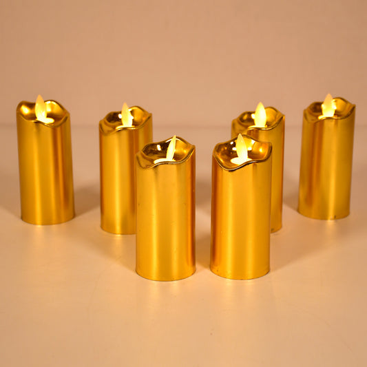 6563 Big Swinging Candle 12pcs For Wedding Decoration And Birthday Party Default Title - Anthro Bazaar
