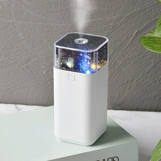 Star Night Light Projector Humidifier – 300ml Ultrasonic LED Night Lamp