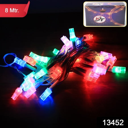 LumiFest™ 8M Multi-Color LED String Lights – Waterproof Decorative Fairy Lights