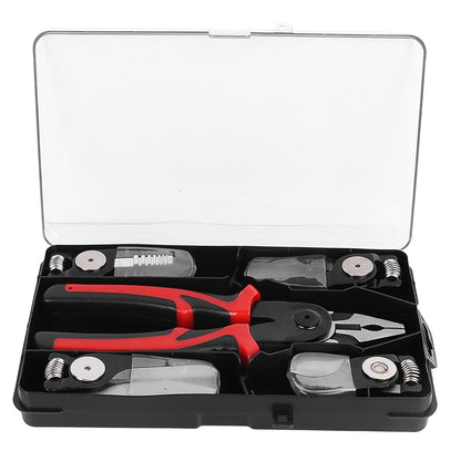 5 In 1 Wire Stripper Pliers Set Soft Grip Anti-slip Alloy Steel Cutting Gripping Stripping Default Title - Anthro Bazaar