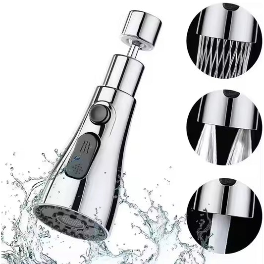 Kitchen Faucet 3-function Pull Down Sink Sprayer (1 Pc) Default Title - Anthro Bazaar