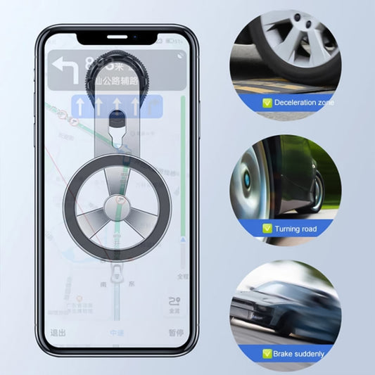 360 Rotatable Foldable Air Vent Magnetic Phone Holder (1 Pc) Default Title - Anthro Bazaar
