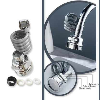 Flexible Faucet Extender – Splash-Free, 360° Rotatable Design