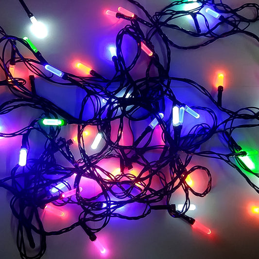 8334 Festival 3 Meter Festival Decoration Led String Light Diwali Light For Indoor And Outdoor Uses In All Occasion Birthday Multi Colour Lightnbsp (3mtr) Default Title - Anthro Bazaar