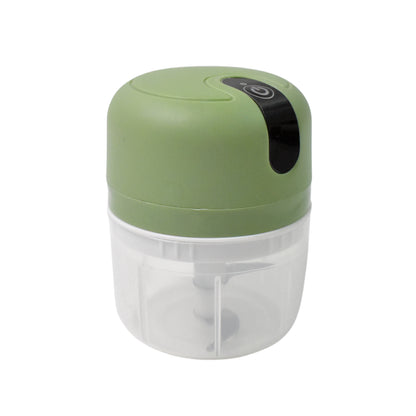 Portable 250ML Food Processor for Garlic, Ginger, Onion, Meat &amp; Vegetables (3-Blade Stainless Steel)