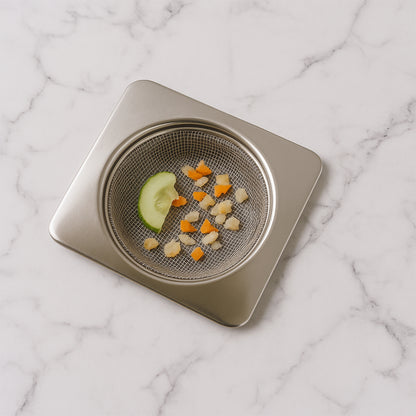 Stainless Steel Square Sink Strainer (1 Pc) Default Title - Anthro Bazaar