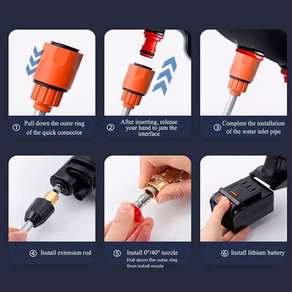 48V Portable Pressure Washer – Power, Safety & Convenience in One