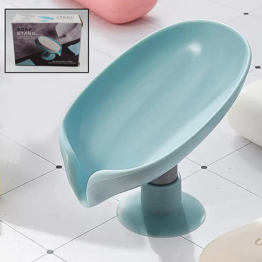 Soap Holder Stand Self Draining Soap Dish Holder Soap Box (1 Pc) Default Title - Anthro Bazaar