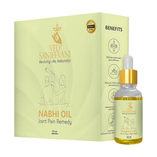 Ved Sanjeevani Nabhi Oil For Joint Pain Relief (30ml 1 Pc) Default Title - Anthro Bazaar