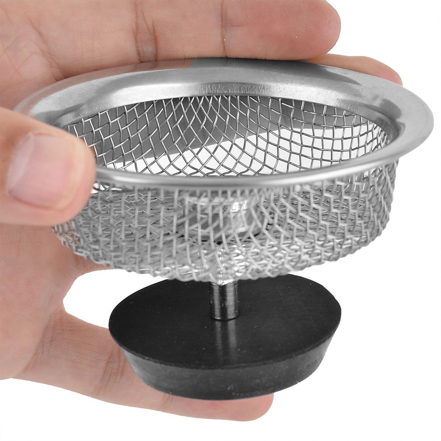 Stainless Steel Sink Strainer Basket Strainer Kitchen Sink Strainer (1 Pc) Default Title - Anthro Bazaar