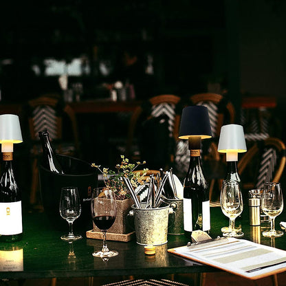 LED Dimmable Bottle Lamp – 3 Color Temperature