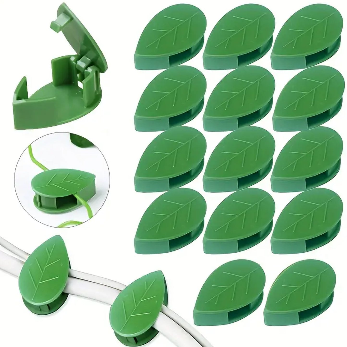 Plant Climbing Wall Fixture Clips (30 Pcs Set)