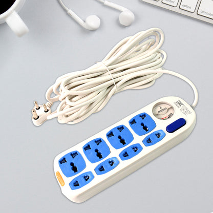 Heavy Duty Power Extension Board (8 Socket, 10 Meters)