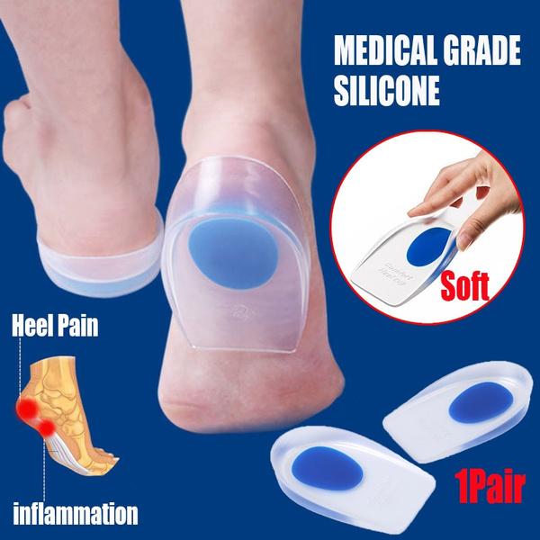 1413 Gel Heel Cups Silicon Heel Pad For Heel Ankle Pain Default Title - Anthro Bazaar