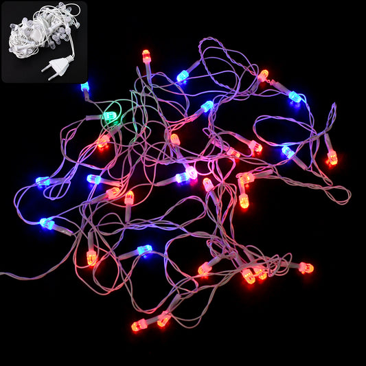 SparkleAura™ 8 Meter Multi-Color LED Fairy Lights