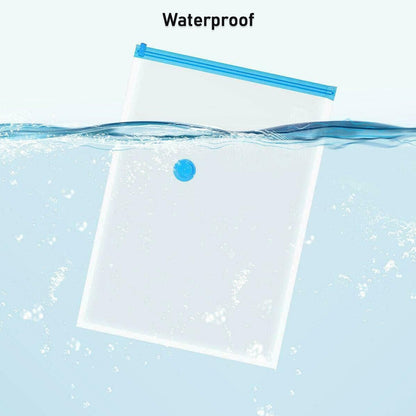 17826 Vacuum Storage Bags With Suction Pump Shirt Clips - Vacuum Bags - Big Capacity Vacuum Seal Bags For Travel Clothes Blankets Pillows Compression Bags Space Saver Vacuum Storage Bags (5 Pcs Set) Default Title - Anthro Bazaar