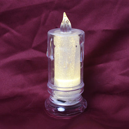 Acrylic LED Flameless Candle (1 Pc)