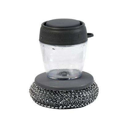 4921 Soap Dispensing Palm Brush Washing Liquid Dish Brush Soap Pot Utensils With Dispenser Cleaning Default Title - Anthro Bazaar
