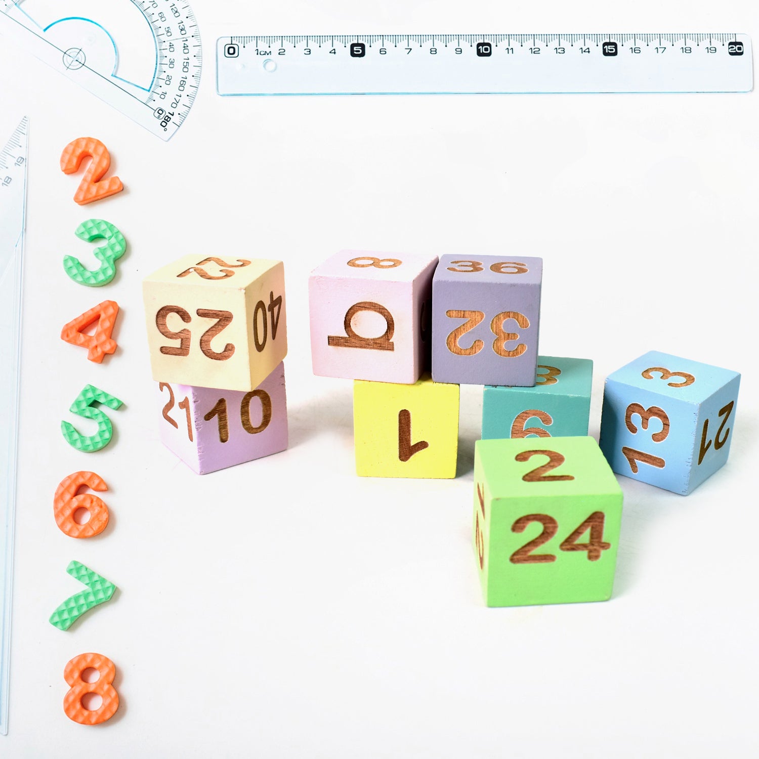 Wooden Mathtime For Kids - Educational Math Card Game Default Title - Anthro Bazaar
