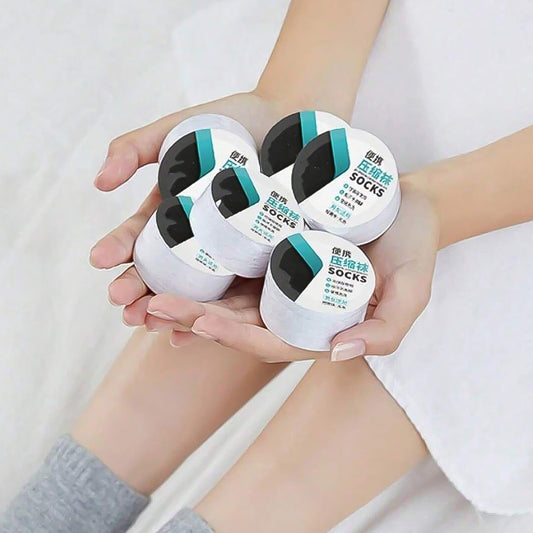 Portable Disposable Socks Outdoor Compression Travel Sock (1 Pair) Default Title - Anthro Bazaar