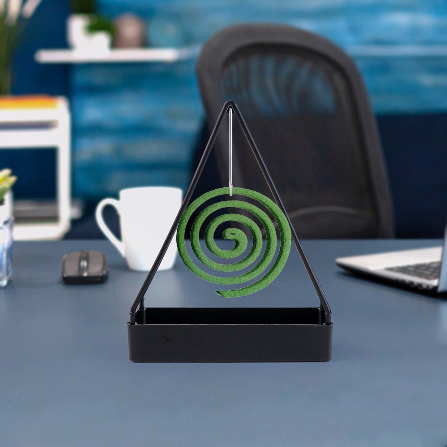 Compact Triangle Mosquito Coil Stand (1 Pc) Default Title - Anthro Bazaar
