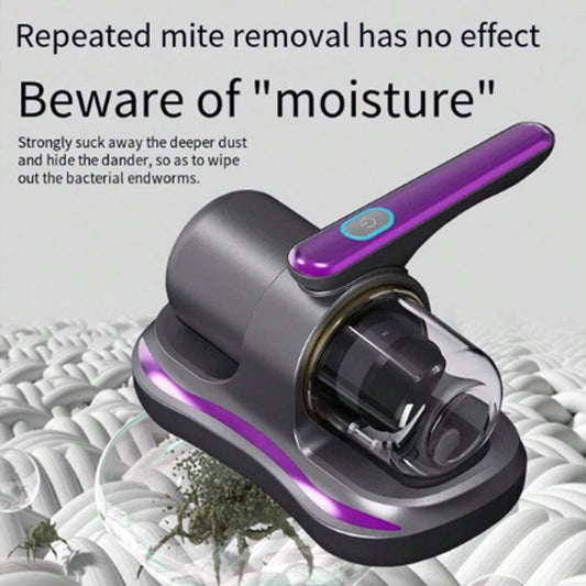 0227 Powerful Suction Portable Handheld Vacuum Cleaner - Low Noise Vacuum Cleaner For Bed - Cordless Vacuum Cleaner For Car Seat Crevices Pillows Mattresses Sofas Wireless Anti Dust And Mite Cleaner Default Title - Anthro Bazaar