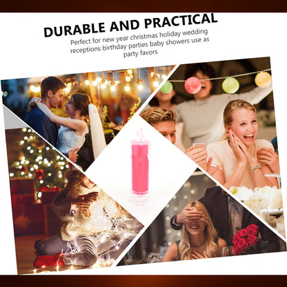 Red LED Flameless Candle