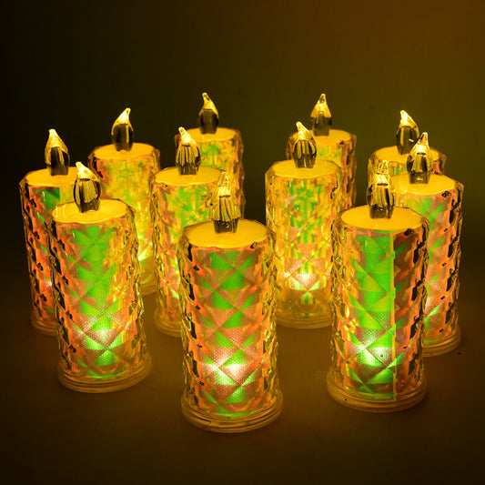 Smokeless Led Candles (12 Pc) Default Title - Anthro Bazaar