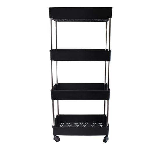 Movable Storage Rack Trolley
