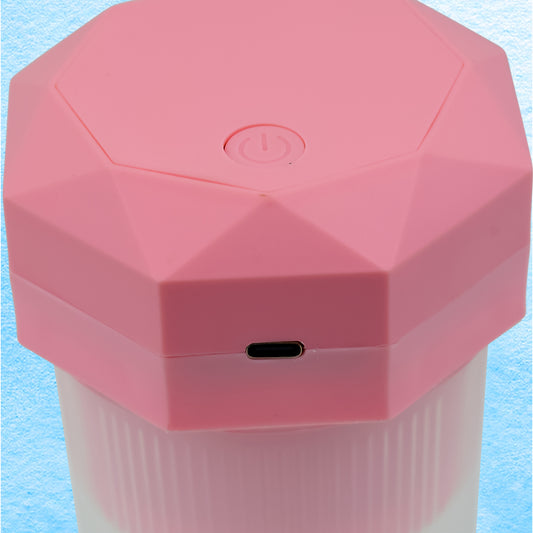Portable Multifunctional Electric Juicer Cup Usb Juice Maker 6 Blade (350 Ml) Default Title - Anthro Bazaar