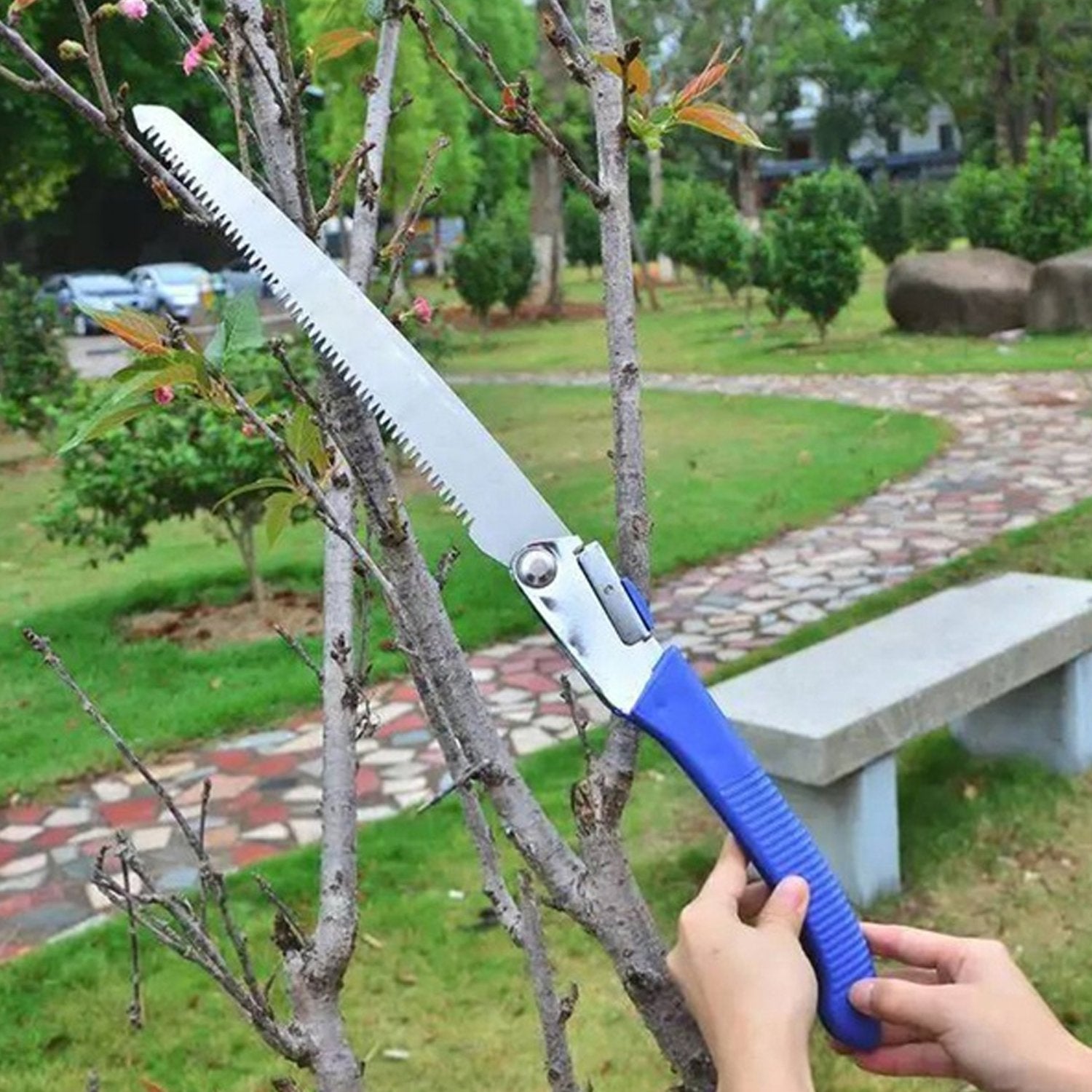 1729 Woodworking Folding Multi-purpose Gardening Saw Outdoor Logging Saw Default Title - Anthro Bazaar