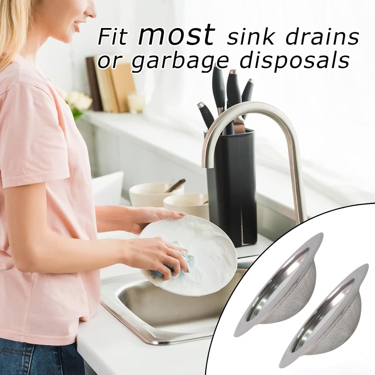 Supermom Stainless Steel Sink Strainer (1 Pc)