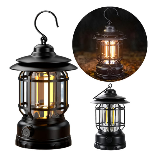 RetroGlow™ Rechargeable LED Camping Lantern (1 Pcs)