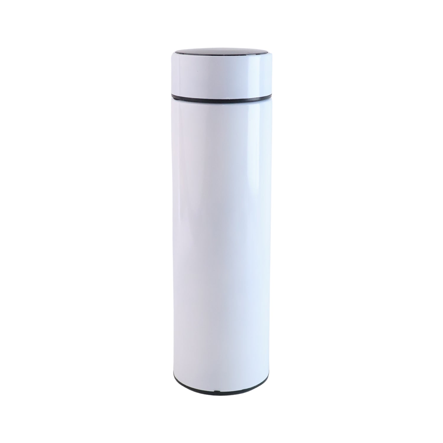 White Vacuum Insulated Water Bottle (1 Pc 500ml) Default Title - Anthro Bazaar