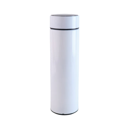 White Vacuum Insulated Water Bottle (1 Pc 500ml) Default Title - Anthro Bazaar