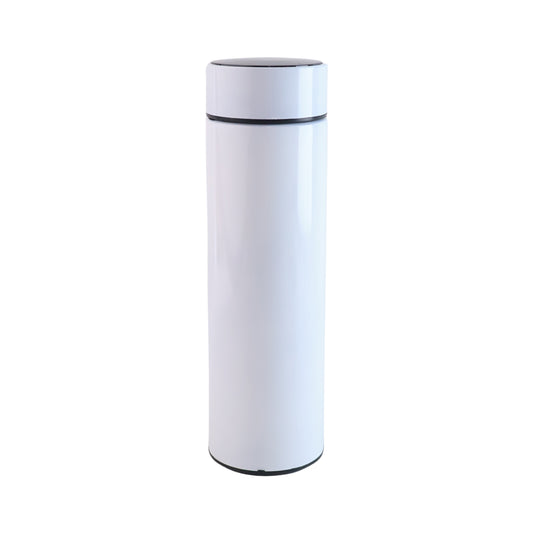 White Vacuum Insulated Water Bottle (1 Pc 500ml) Default Title - Anthro Bazaar