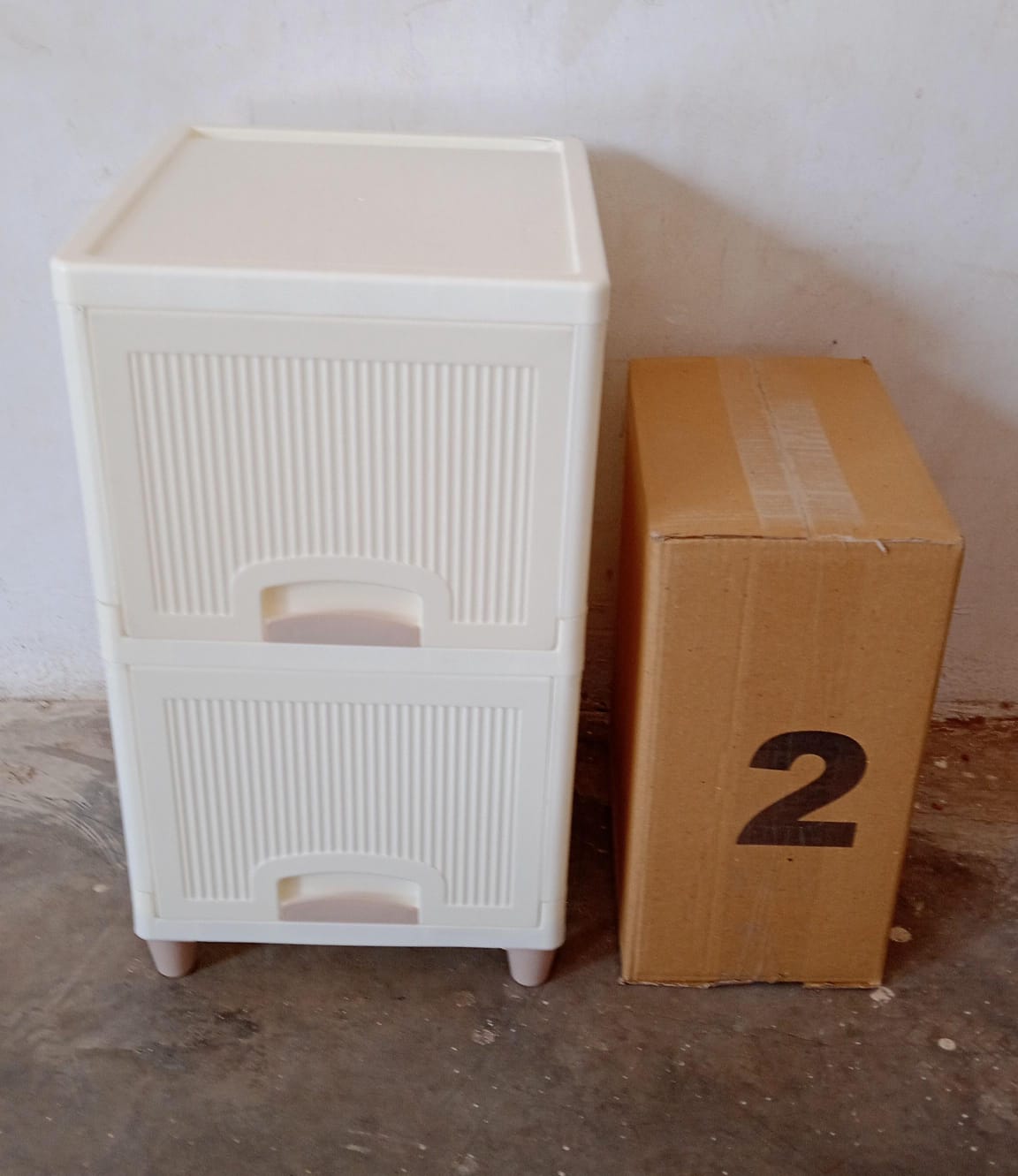 Multipurpose Storage Cabinet Storage Solutions Plastic Drawers Multi Layer Wardrobe Storage Drawers Foldable Multipurpose Drawer Units For Kitchen Bathroom Bedroom Cloth (2 Layer) Default Title - Anthro Bazaar