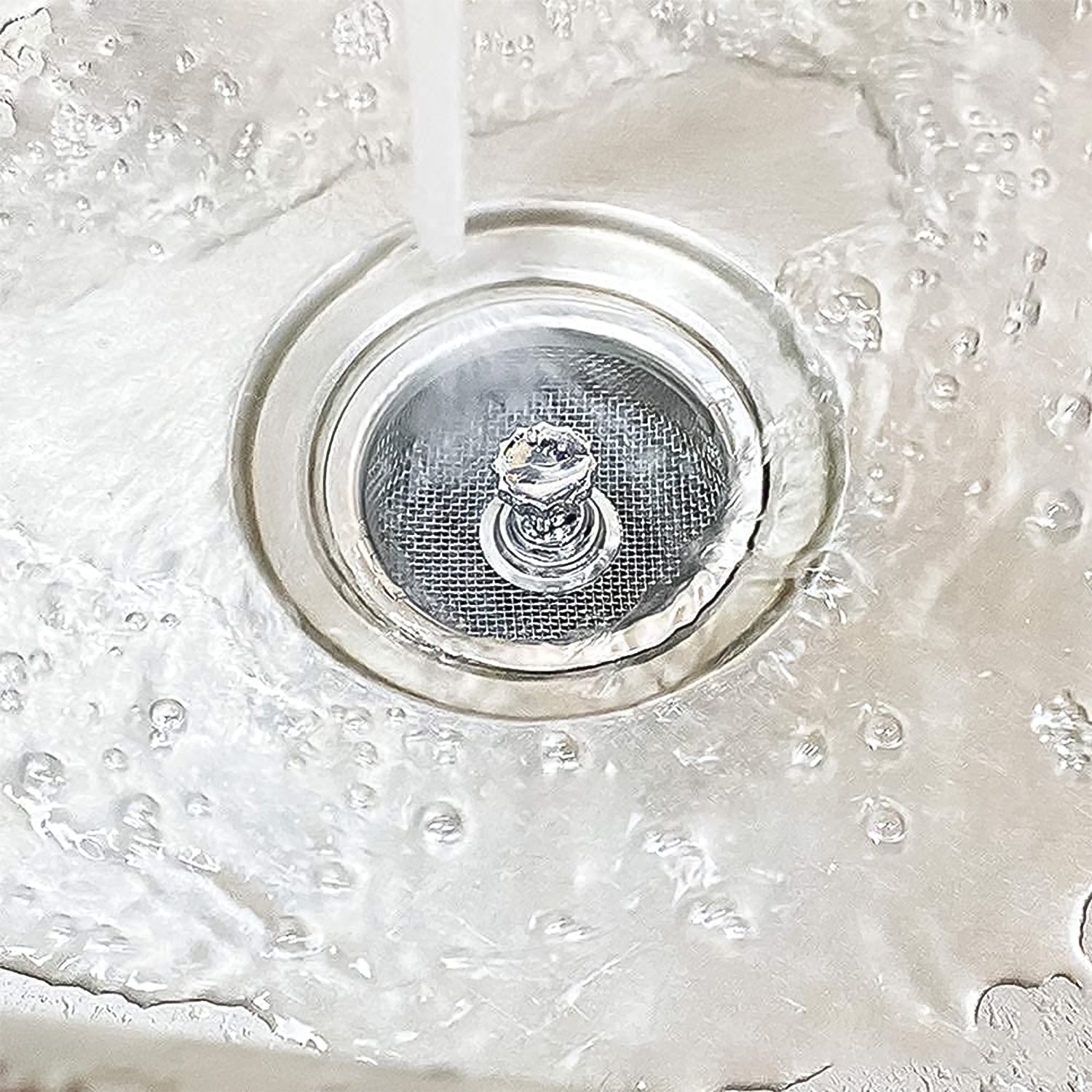 Stainless Steel Sink Strainer Basket Strainer Kitchen Sink Strainer (1 Pc) Default Title - Anthro Bazaar