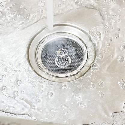 Stainless Steel Sink Strainer Basket Strainer Kitchen Sink Strainer (1 Pc) Default Title - Anthro Bazaar